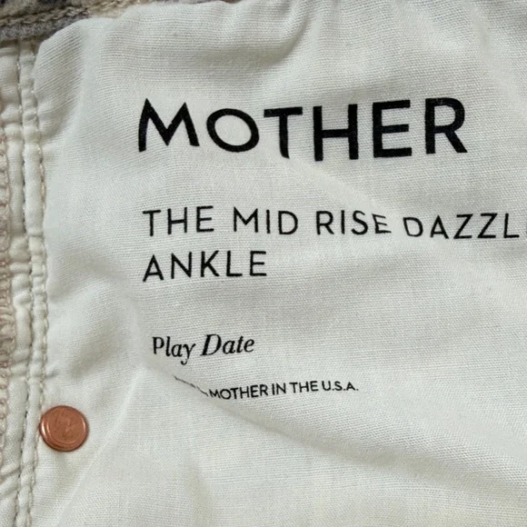 MOTHER Leopard-Print Skinny Jeans in Gray and White - Picture 10 of 11